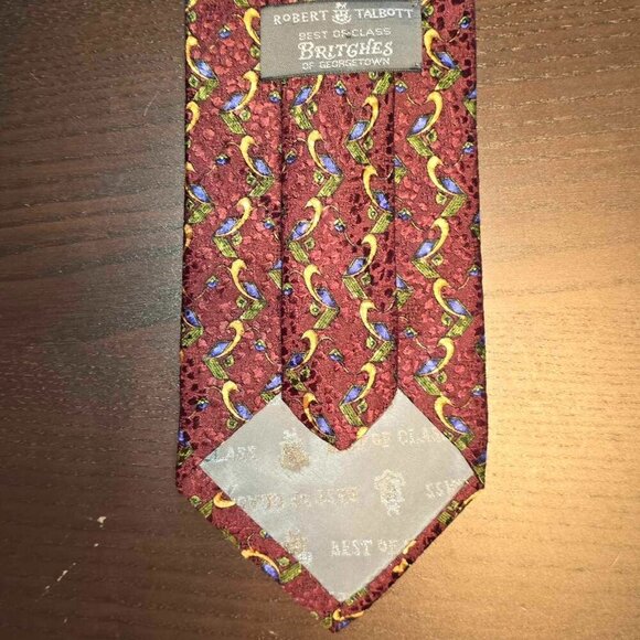 Robert Talbott Best Of Class Britches of Georgetown Silk Tie - Picture 7 of 9